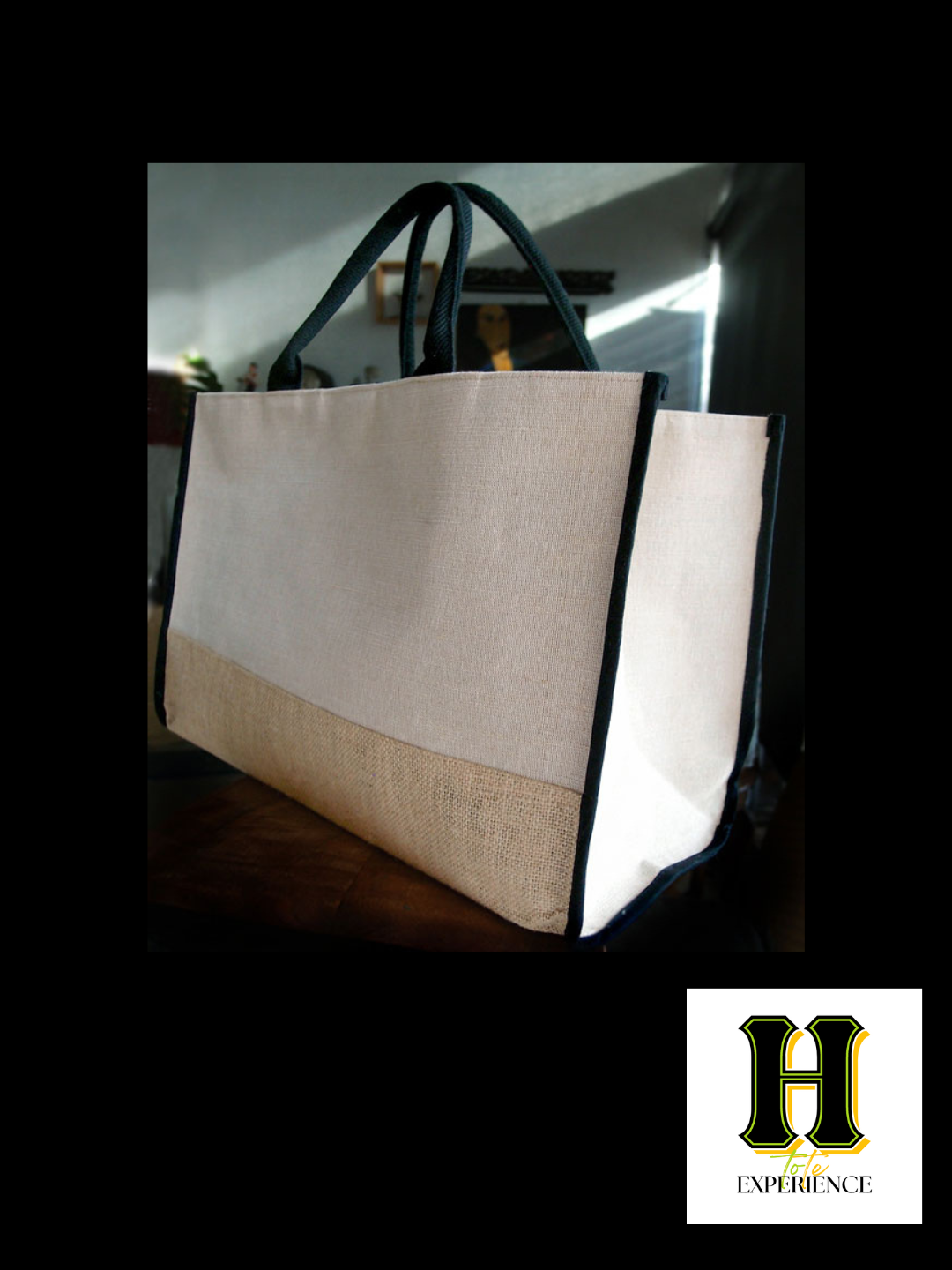 Jute Tote Bag
