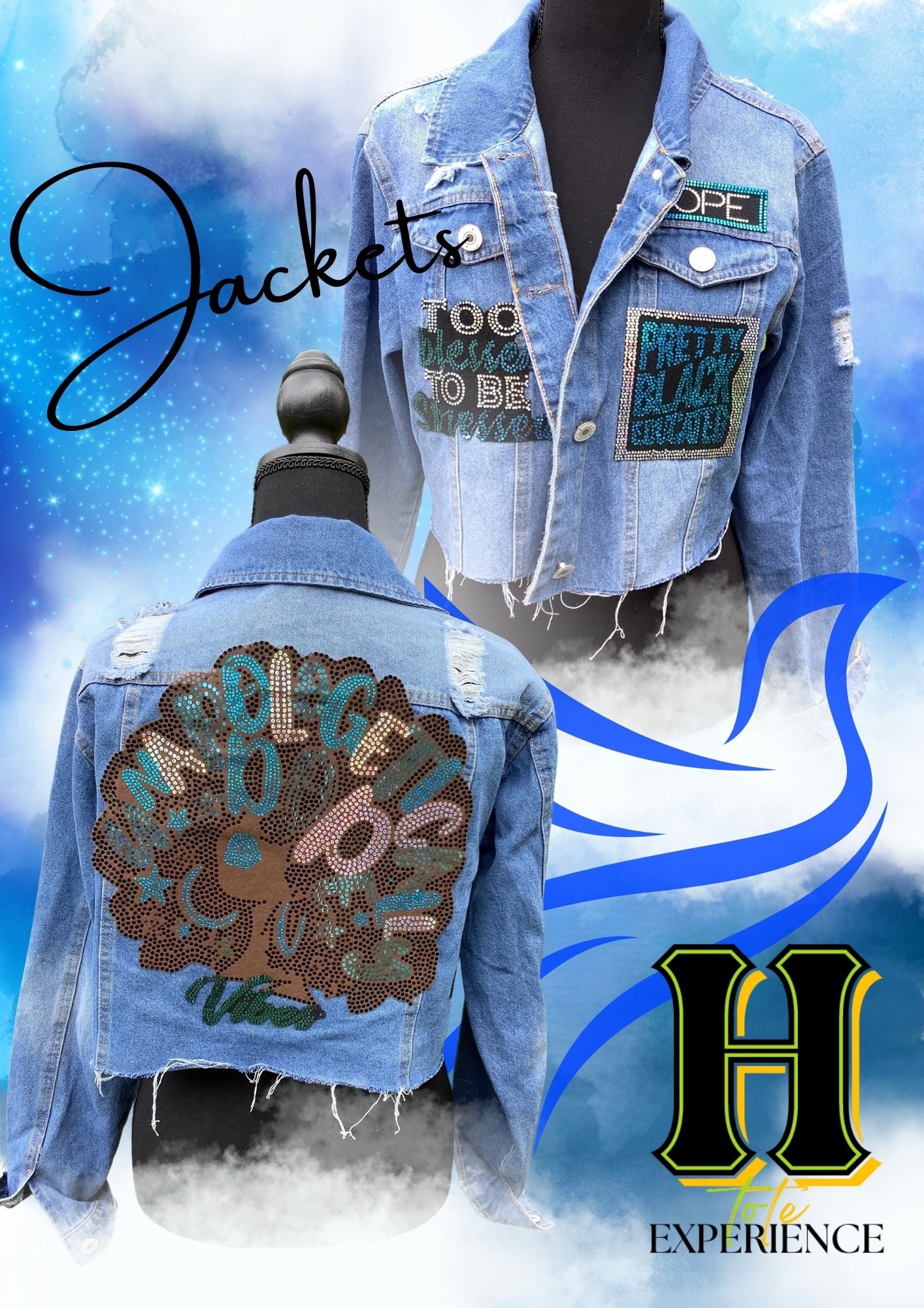 Blue Sisterhood Jacket Collection | Head to Tote Experience