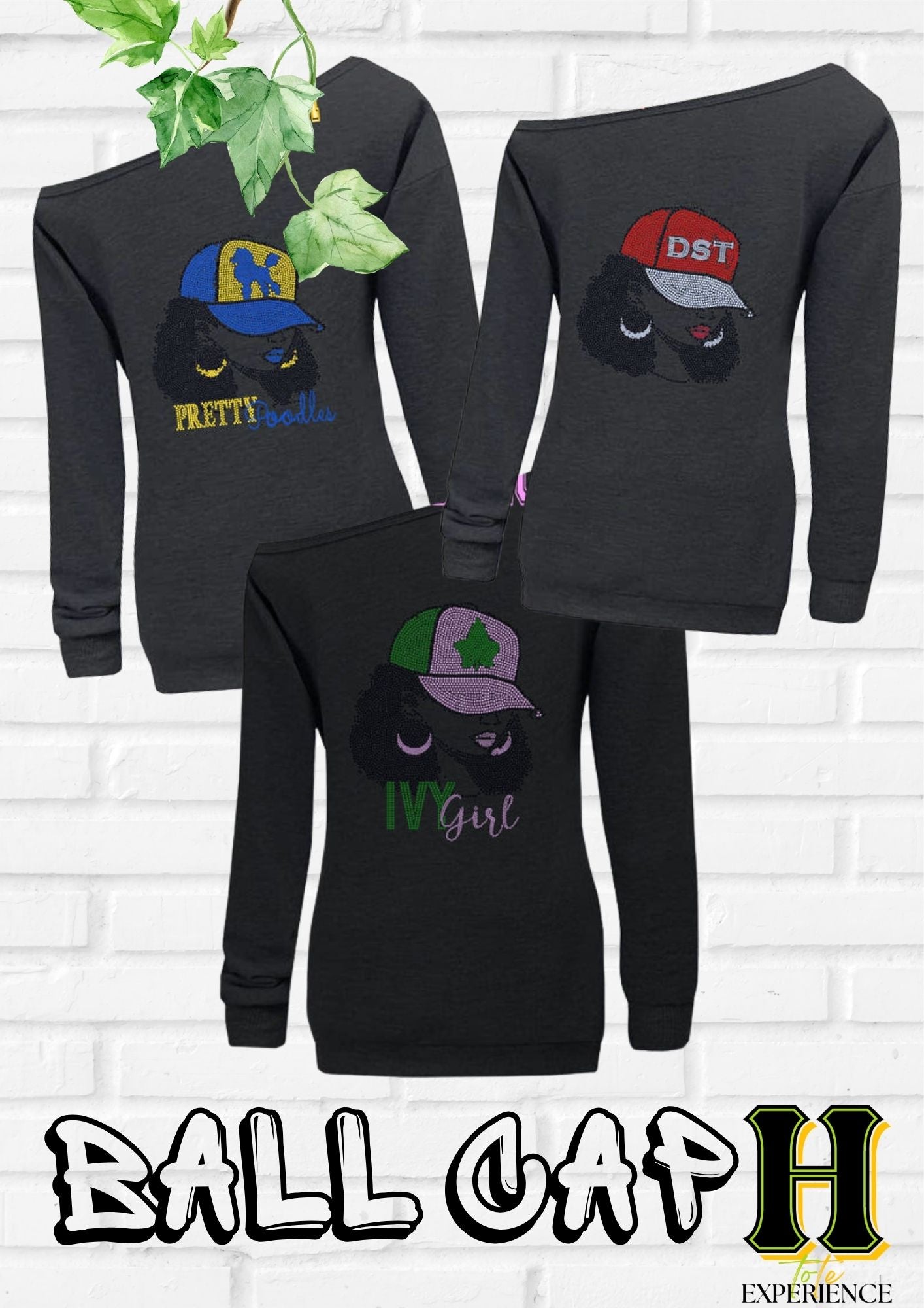 Ball Cap Girl Bling Collection | Head to Tote Experience