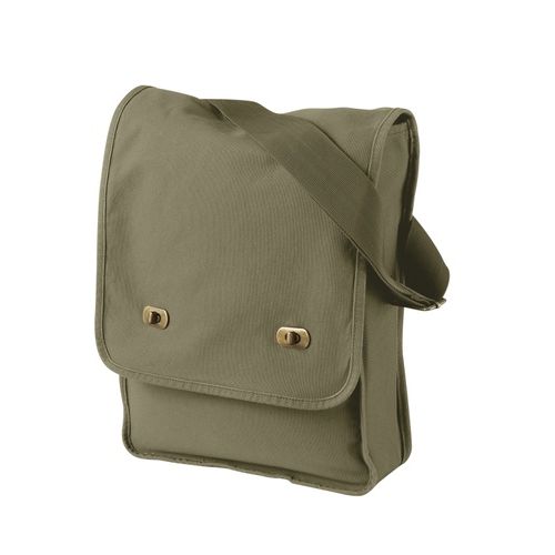 Custom Army Green Canvas Crossbody Tote| Head to Tote Experience