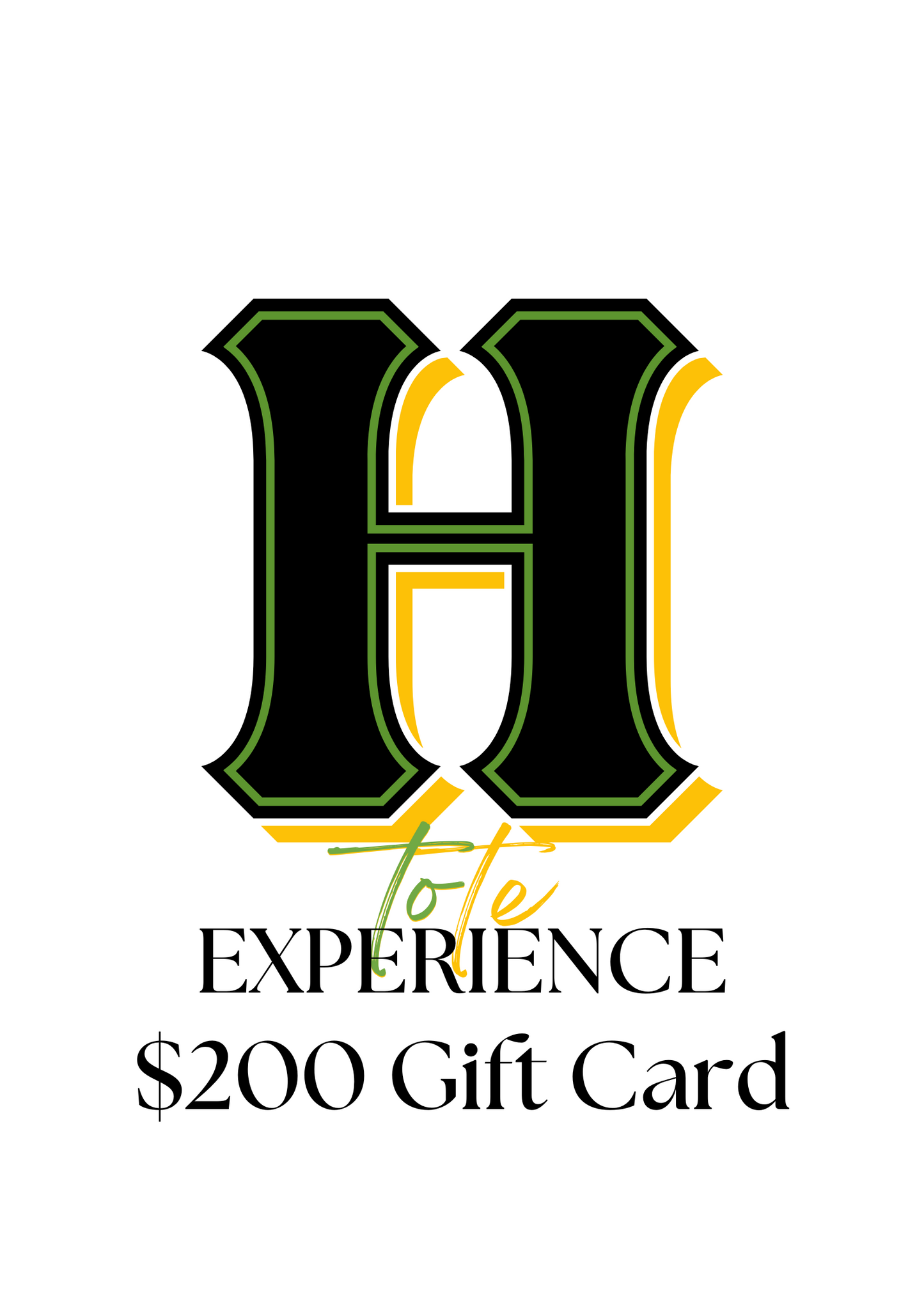 Gift Card | Head to Tote Experience Gift Card