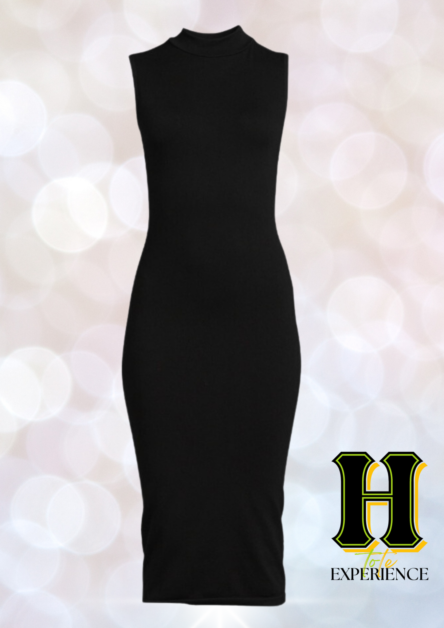 Sleeveless Long Black Dress | Head to Tote Experience